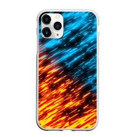 Чехол для iPhone 11 Pro матовый с принтом БИТВА СТИХИЙ в городе Новоалтайск, Силикон |  | blue | bright | fire | heat | ice | light | orange | wildfire | битва огней | битва стихий | искры | огненный | огонь | оранжевый | пламя | пожар