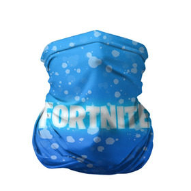 Бандана-труба 3D с принтом FORTNITE WINTER ROYALE в городе Новоалтайск, 100% полиэстер, ткань с особыми свойствами — Activecool | плотность 150‒180 г/м2; хорошо тянется, но сохраняет форму | Тематика изображения на принте: 