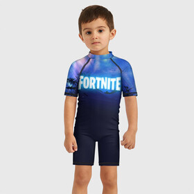 Детский купальный костюм 3D с принтом FORTNITE WINTER ROYALE в городе Новоалтайск, Полиэстер 85%, Спандекс 15% | застежка на молнии на спине | Тематика изображения на принте: 2019 | armor | armour | christmas | cybersport | esport | fortnite | game | llama | logo | winter | броня | зима | игра | киберспорт | лама | новогодний | новый год | фиолетовый | фирменные цвета | фортнайт
