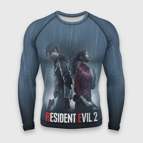 Мужской рашгард 3D с принтом Resident Evil 2 Remake в городе Новоалтайск,  |  | 2019 | biohazard | blood | corporation | corps | evil | horror | remake | resident | survival | umbrella | zombie | амбрелла | выживание | зла | зомби | корпорация | кровь | обитель | ремейк | ужасы