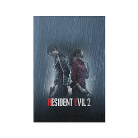 Обложка для паспорта матовая кожа с принтом Resident Evil 2 Remake в городе Новоалтайск, натуральная матовая кожа | размер 19,3 х 13,7 см; прозрачные пластиковые крепления | Тематика изображения на принте: 2019 | biohazard | blood | corporation | corps | evil | horror | remake | resident | survival | umbrella | zombie | амбрелла | выживание | зла | зомби | корпорация | кровь | обитель | ремейк | ужасы