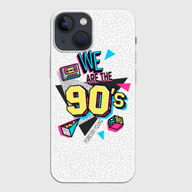 Чехол для iPhone 13 mini с принтом Девяностые в городе Новоалтайск,  |  | 1990 | 90е | pop | vhs | аудиокассета | ретро