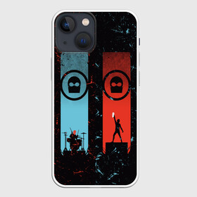 Чехол для iPhone 13 mini с принтом Twenty One Pilots в городе Новоалтайск,  |  | heathens | one | pilots | twenty | джош дан | инди | ник томас | поп | рэп | тайлер джозеф | хип хоп | электропоп