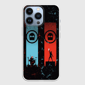 Чехол для iPhone 13 Pro с принтом Twenty One Pilots в городе Новоалтайск,  |  | Тематика изображения на принте: heathens | one | pilots | twenty | джош дан | инди | ник томас | поп | рэп | тайлер джозеф | хип хоп | электропоп