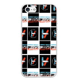 Чехол для iPhone 5/5S матовый с принтом Twenty One Pilots в городе Новоалтайск, Силикон | Область печати: задняя сторона чехла, без боковых панелей | Тематика изображения на принте: heathens | one | pilots | twenty | джош дан | инди | ник томас | поп | рэп | тайлер джозеф | хип хоп | электропоп