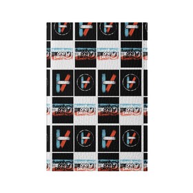 Обложка для паспорта матовая кожа с принтом Twenty One Pilots  в городе Новоалтайск, натуральная матовая кожа | размер 19,3 х 13,7 см; прозрачные пластиковые крепления | heathens | one | pilots | twenty | джош дан | инди | ник томас | поп | рэп | тайлер джозеф | хип хоп | электропоп