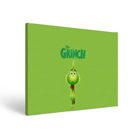 Холст прямоугольный с принтом The Grinch в городе Новоалтайск, 100% ПВХ |  | grinch | гринч | новый год | рождество