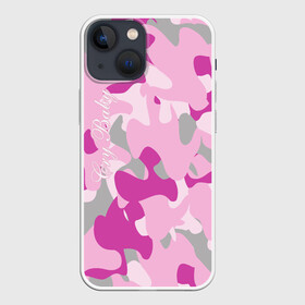 Чехол для iPhone 13 mini с принтом Lil PEEP Cry baby в городе Новоалтайск,  |  | baby | cry | lil peep | lil peep cry baby | pink | камуфляж | розовый | розовый камуфляж