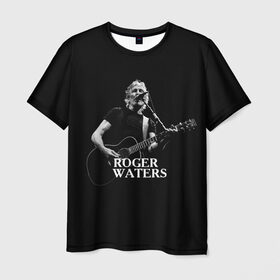 Мужская футболка 3D с принтом Roger Waters, Pink Floyd в городе Новоалтайск, 100% полиэфир | прямой крой, круглый вырез горловины, длина до линии бедер | roger waters | джордж уотерс | композитор | певец | поэт