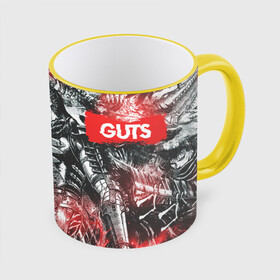 Кружка с полной запечаткой с принтом Guts в городе Новоалтайск, керамика | ёмкость 330 мл | anime | berserk | guts | аниме | берсерк | гатс