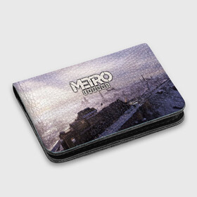 Картхолдер с принтом с принтом Metro Exodus в городе Новоалтайск, натуральная матовая кожа | размер 7,3 х 10 см; кардхолдер имеет 4 кармана для карт; | Тематика изображения на принте: exodus | horror | metro | survival | исход | метро | мутация | оружия | стелс | шутер | экшен