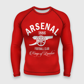 Мужской рашгард 3D с принтом Арсенал в городе Новоалтайск,  |  | arsenal | gooner | gunners | арсенал | канониры | клубная | лондон | фанатская | футбол | футбольная | футбольный клуб | футбольный клуб arsenal