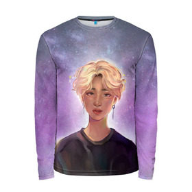 Мужской лонгслив 3D с принтом BTS. Jimin в городе Новоалтайск, 100% полиэстер | длинные рукава, круглый вырез горловины, полуприлегающий силуэт | army | bangtan | beyond | boys | bts | j hope | jimin | jin | jungkook | k pop | rm | scene | suga | the | v | армия | арэма | бтс | ви | джей хоупа | сюги | чимина | чина | чонгука