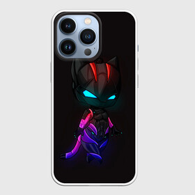 Чехол для iPhone 13 Pro с принтом Fortnite. Lynx в городе Новоалтайск,  |  | Тематика изображения на принте: battle | cat | epic | fortnite | games | lama | lynx | royale | save | soldier | world | битва | королевская | кошка | лама | рысь | солдат | фортнайт