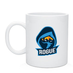 Кружка с принтом Rogue E-sports в городе Новоалтайск, керамика | объем — 330 мл, диаметр — 80 мм. Принт наносится на бока кружки, можно сделать два разных изображения | 
