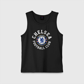 Детская майка хлопок с принтом Челси в городе Новоалтайск,  |  | blue is | chelsea | chelsea fc | ktbffh | the blues | апл | аристократы | клубная | лондон | пенсионеры | синие | фанатская | футбол | футбольная | футбольный клуб | футбольный клуб челси | челси