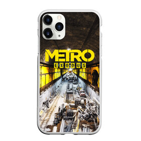 Чехол для iPhone 11 Pro матовый с принтом METRO EXODUS EXCLUSIVE в городе Новоалтайск, Силикон |  | Тематика изображения на принте: ak47 | metro 2033 | metro exodus | апокалипсис | артем | глуховский | дорога | маски | ночь | оружие | поезд | противогаз | сталкеры