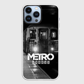 Чехол для iPhone 13 Pro Max с принтом METRO в городе Новоалтайск,  |  | Тематика изображения на принте: ak47 | metro 2033 | metro exodus | апокалипсис | артем | глуховский | дорога | маски | ночь | оружие | поезд | противогаз | сталкеры