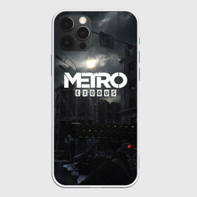 Чехол для iPhone 12 Pro Max с принтом METRO EXODUS в городе Новоалтайск, Силикон |  | Тематика изображения на принте: ak47 | metro 2033 | metro exodus | апокалипсис | артем | глуховский | дорога | маски | ночь | оружие | поезд | противогаз | сталкеры