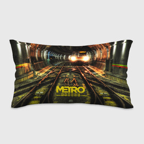 Подушка 3D антистресс с принтом METRO EXODUS в городе Новоалтайск, наволочка — 100% полиэстер, наполнитель — вспененный полистирол | состоит из подушки и наволочки на молнии | ak47 | metro 2033 | metro exodus | апокалипсис | артем | глуховский | дорога | маски | ночь | оружие | поезд | противогаз | сталкеры