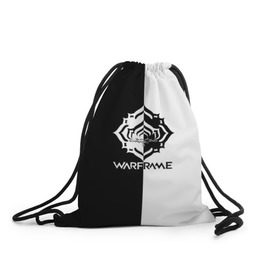 Рюкзак-мешок 3D с принтом Warframe в городе Новоалтайск, 100% полиэстер | плотность ткани — 200 г/м2, размер — 35 х 45 см; лямки — толстые шнурки, застежка на шнуровке, без карманов и подкладки | Тематика изображения на принте: warframe | варфрайм | варфрейм | владеющие разумом | гринир | дикие каваты | дикие кубрау | заражённые | корпус | лотос | орокин | порабощенные | пустынные скаты | сталкер | тэнно