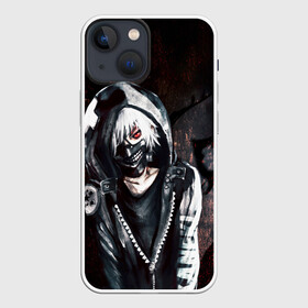 Чехол для iPhone 13 mini с принтом Ken Kaneki в капюшоне в городе Новоалтайск,  |  | anime | blood | eyepatch | ghoul | kaneki | ken | manga | one eyed | tokyo | tokyo ghoul | tokyoghoul | аниме | гуль | канеки | канеки кен | кен | кровь | манга | одноглазый | одноглазый король | токийский | токийский гуль | тоука