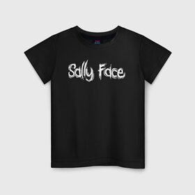 Детская футболка хлопок с принтом Sally Face в городе Новоалтайск, 100% хлопок | круглый вырез горловины, полуприлегающий силуэт, длина до линии бедер | sally face | гизмо | девид | девочка | игра | лари | ларри | мальчик | маска | мрачная | на лице | пых | с протезом | сал | сали | салли | салли фейс | фейс | фэйс | эддисон | эшли