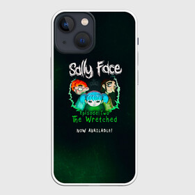 Чехол для iPhone 13 mini с принтом Sally Face в городе Новоалтайск,  |  | sally face | гизмо | девид | девочка | игра | лари | ларри | мальчик | маска | мрачная | на лице | пых | с протезом | сал | сали | салли | салли фейс | фейс | фэйс | эддисон | эшли