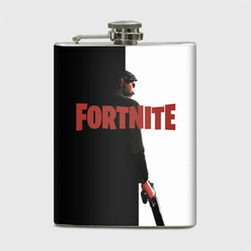 Фляга с принтом The Reaper Half Black Fortnite в городе Новоалтайск, металлический корпус | емкость 0,22 л, размер 125 х 94 мм. Виниловая наклейка запечатывается полностью | Тематика изображения на принте: 2019 | armor | armour | cybersport | esport | fortnite | game | llama | logo | броня | игра | киберспорт | лама | симулятор строительства | строительство | фортнайт | черный