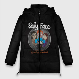 Женская зимняя куртка 3D с принтом Sally Face в городе Новоалтайск, верх — 100% полиэстер; подкладка — 100% полиэстер; утеплитель — 100% полиэстер | длина ниже бедра, силуэт Оверсайз. Есть воротник-стойка, отстегивающийся капюшон и ветрозащитная планка. 

Боковые карманы с листочкой на кнопках и внутренний карман на молнии | sally face | гизмо | девид | девочка | игра | лари | ларри | мальчик | маска | мрачная | на лице | пых | с протезом | сал | сали | салли | салли фейс | фейс | фэйс | эддисон | эшли