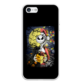 Чехол для iPhone 5/5S матовый The Nightmare Before Christmas: в городе Новоалтайск, Силикон | Область печати: задняя сторона чехла, без боковых панелей | before | burton | christmas | halloween | jack | nightmare | skellington | tim | xmas | бёртон | джек | перед | рождество | рождеством | скеллингтон | тим | хеллоуин | хэллоуин