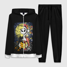 Женский костюм 3D с принтом The Nightmare Before Christmas в городе Новоалтайск,  |  | before | burton | christmas | halloween | jack | nightmare | skellington | tim | xmas | бёртон | джек | перед | рождество | рождеством | скеллингтон | тим | хеллоуин | хэллоуин