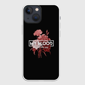 Чехол для iPhone 13 mini с принтом TOP. My Blood в городе Новоалтайск,  |  | dun | joseph | josh | joshua | one | pilots | top | trench | twenty | tyler | usa | william | дан | джозеф | джош | джошуа | пилоты | сша | тайлер | уильям