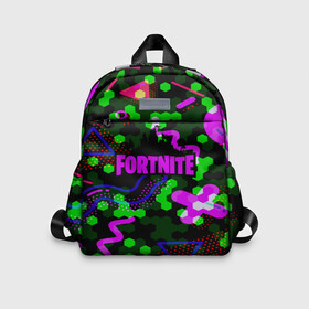 Детский рюкзак 3D с принтом FORTNITE в городе Новоалтайск, 100% полиэстер | лямки с регулируемой длиной, сверху петелька, чтобы рюкзак можно было повесить на вешалку. Основное отделение закрывается на молнию, как и внешний карман. Внутри дополнительный карман. По бокам два дополнительных кармашка | battle royale | fortnite | fortnite battle royale | futuresynth | game | outrun | retrowave | synth | synthwave | игры | ретровейв | синтвейв | фортнайт