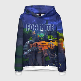 Мужская толстовка 3D с принтом Fortnite в городе Новоалтайск, 100% полиэстер | двухслойный капюшон со шнурком для регулировки, мягкие манжеты на рукавах и по низу толстовки, спереди карман-кенгуру с мягким внутренним слоем. | fortnite | save | the | world | битва | борьба | выживани | зомби | королевская | монстры | симулятора | фортнайт