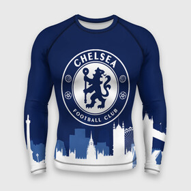 Мужской рашгард 3D с принтом Челси в городе Новоалтайск,  |  | blue is | chelsea | chelsea fc | ktbffh | the blues | апл | аристократы | клубная | лондон | пенсионеры | синие | фанатская | футбол | футбольная | футбольный клуб | футбольный клуб челси | челси