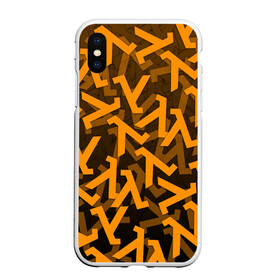 Чехол для iPhone XS Max матовый с принтом HALF-LIFE в городе Новоалтайск, Силикон | Область печати: задняя сторона чехла, без боковых панелей | aperture laboratorie | black mesa | gordon freeman | half life | half life 3 | logo | valve | вэлв | гордон фриман | игра | лого | монтировка | фантастика | халф лайф