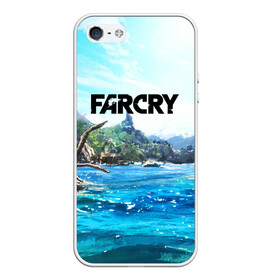 Чехол для iPhone 5/5S матовый с принтом FARCRY в городе Новоалтайск, Силикон | Область печати: задняя сторона чехла, без боковых панелей | far cry | far cry 5 | far cry new dawn | farcry | fc 5 | fc5 | game | new dawn | игры | постапокалипсис | фар край | фар край 5