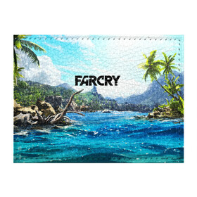 Обложка для студенческого билета с принтом FARCRY в городе Новоалтайск, натуральная кожа | Размер: 11*8 см; Печать на всей внешней стороне | far cry | far cry 5 | far cry new dawn | farcry | fc 5 | fc5 | game | new dawn | игры | постапокалипсис | фар край | фар край 5