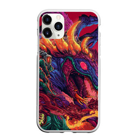 Чехол для iPhone 11 Pro Max матовый с принтом HyperBEAST в городе Новоалтайск, Силикон |  | Тематика изображения на принте:  warning |  ко |  оружие | автомат