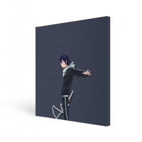 Холст квадратный с принтом Ято в городе Новоалтайск, 100% ПВХ |  | anime | god | noragami | yato | аниме | бездомный бог | бог | боженька | божечка | норамагами | секки | ято | яточка