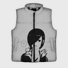 Мужской жилет утепленный 3D с принтом Тоука в городе Новоалтайск,  |  | thouka | tokyo ghoul | touka | yo | гуль | девушка гуль | йо | токийский гуль | тоука