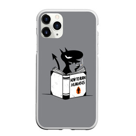 Чехол для iPhone 11 Pro Max матовый с принтом Luci How to burn humans в городе Новоалтайск, Силикон |  | bean | disenchantment | elfo | futurama | luci | mattgroening | netflix | princess | simpsons | бин | люси | люци | мэтгроунинг | разочарование | симпсоны | элфо
