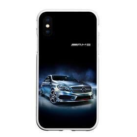 Чехол для iPhone XS Max матовый с принтом Mercedes AMG в городе Новоалтайск, Силикон | Область печати: задняя сторона чехла, без боковых панелей | car | mercedes | mercedes   benz | motorsport | автомобиль | автоспорт | мерседес | спорткар