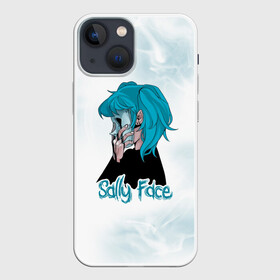 Чехол для iPhone 13 mini с принтом Sally Face в городе Новоалтайск,  |  | sally face | гизмо | девид | девочка | игра | лари | ларри | мальчик | маска | мрачная | на лице | пых | с протезом | сал | сали | салли | салли фейс | фейс | фэйс | эддисон | эшли