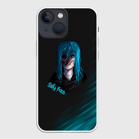 Чехол для iPhone 13 mini с принтом Sally Face в городе Новоалтайск,  |  | sally face | гизмо | девид | девочка | игра | лари | ларри | мальчик | маска | мрачная | на лице | пых | с протезом | сал | сали | салли | салли фейс | фейс | фэйс | эддисон | эшли