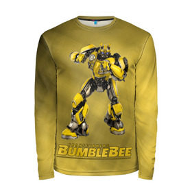 Мужской лонгслив 3D с принтом Bumblebee -3- в городе Новоалтайск, 100% полиэстер | длинные рукава, круглый вырез горловины, полуприлегающий силуэт | kefer | volkswagen | автобот | бамблби | трансформатор | трансформаторы | шершень | шмель