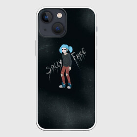 Чехол для iPhone 13 mini с принтом Sally Face в городе Новоалтайск,  |  | sally face | гизмо | девид | девочка | игра | лари | ларри | мальчик | маска | мрачная | на лице | пых | с протезом | сал | сали | салли | салли фейс | фейс | фэйс | эддисон | эшли