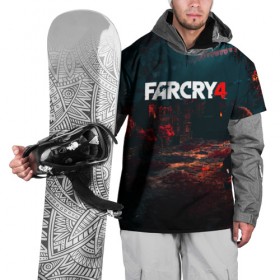 Накидка на куртку 3D с принтом FARCRY 4 в городе Новоалтайск, 100% полиэстер |  | Тематика изображения на принте: 