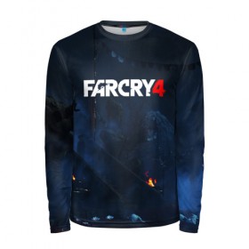 Мужской лонгслив 3D с принтом FARCRY4 в городе Новоалтайск, 100% полиэстер | длинные рукава, круглый вырез горловины, полуприлегающий силуэт | Тематика изображения на принте: 